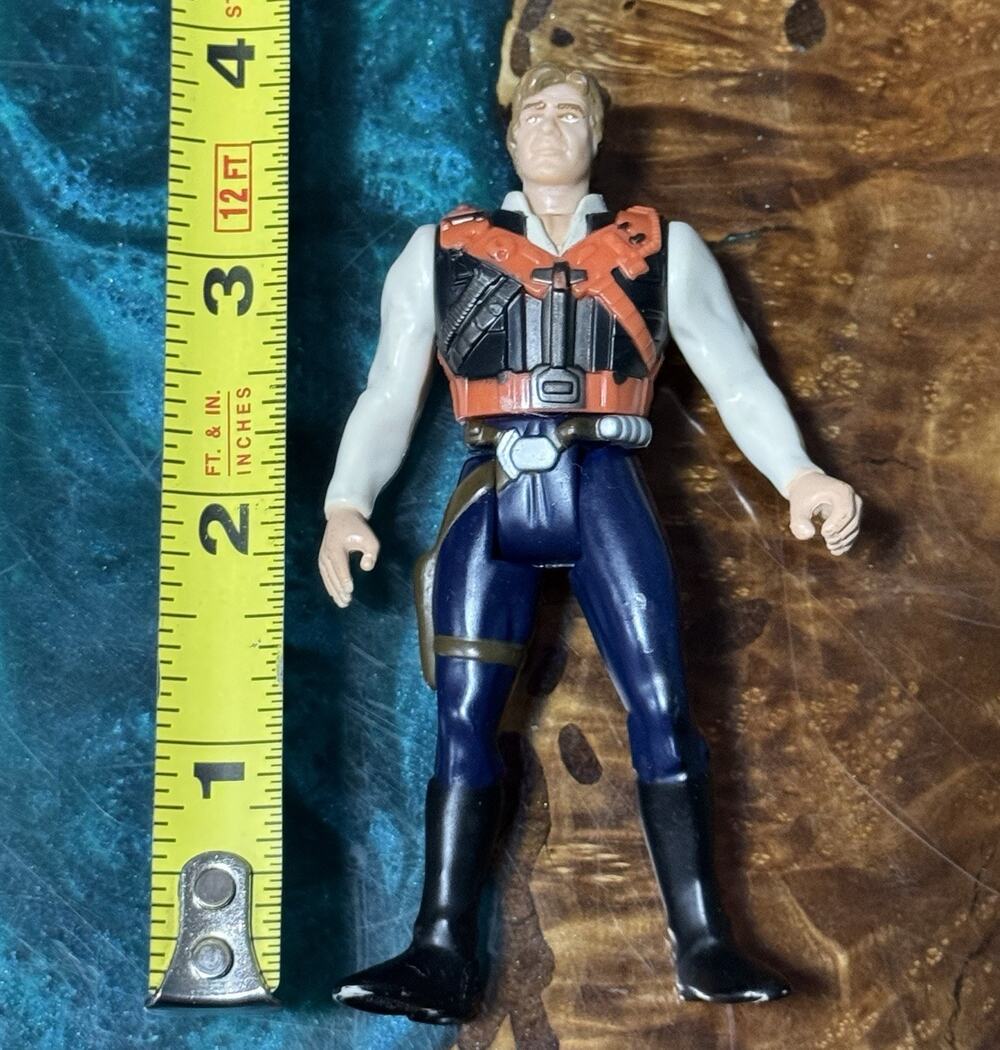 Vintage 1996 Kenner Star Wars Hans Solo Action Figure Toy 3.75"
